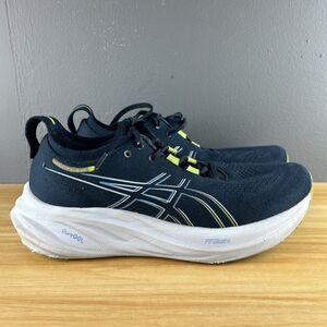Asics Gel-Nimbus 26 Mens 9.5 Shoes Blue Running 1011B794 Sneaker Walking Gym